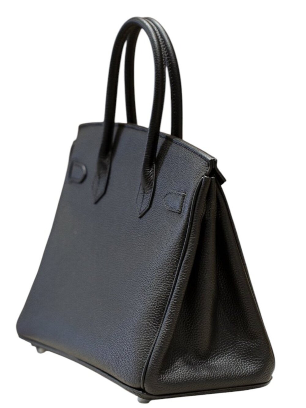 The Ellington 30 - Noir | Black - Top Handle Satchel Bag - Picture 4 of 10